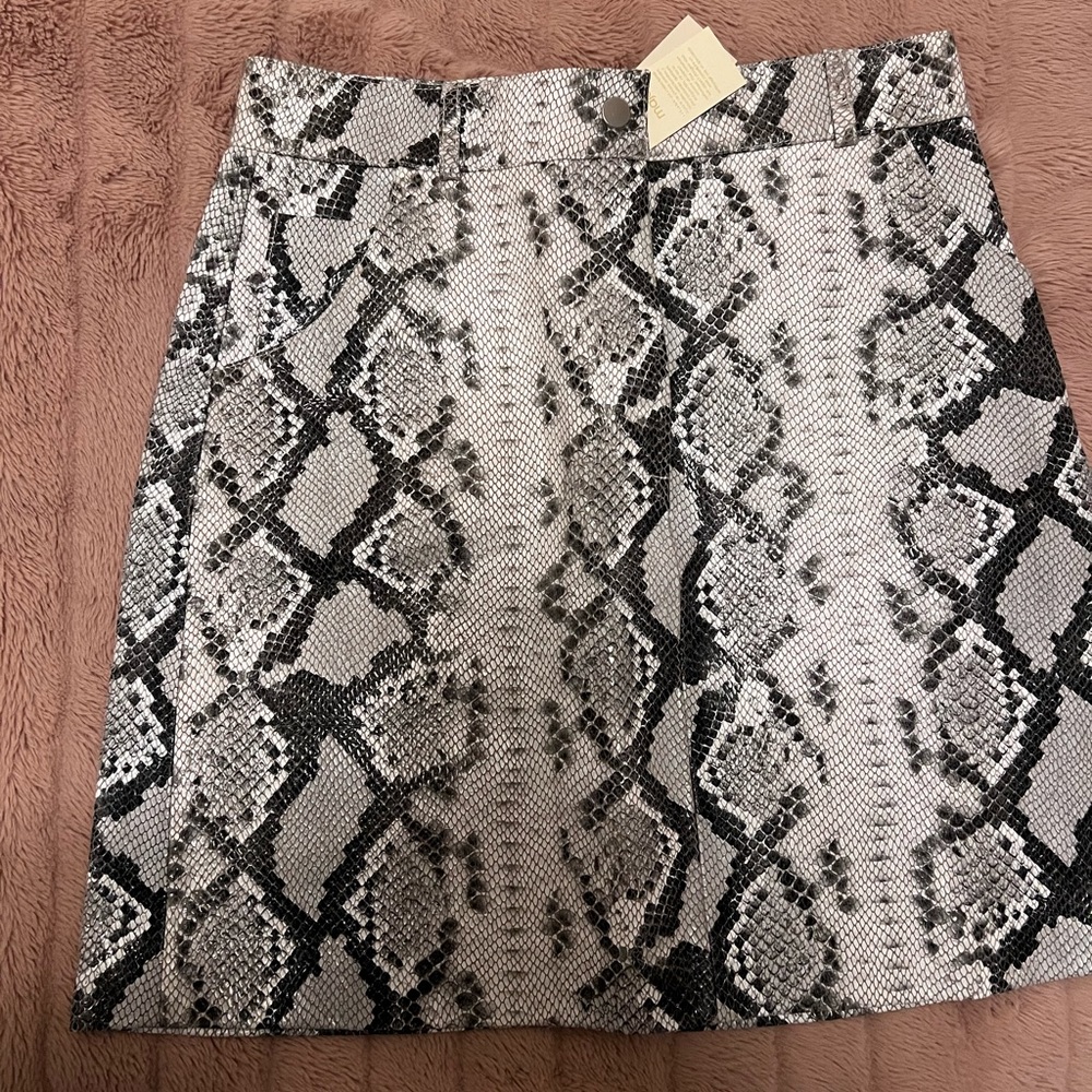 Snakeskin skirt - Maje